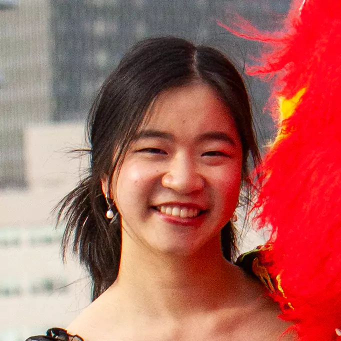Jyaleen Wu, former member of Northeastern University Dragon and Lion Dance Troupe